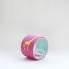 Image of Micro 6" Pink Plexus Yoga Wheel Perfect for challenging your yoga poses, back pain, rolling out tight muscles, like a massage or foam roller, and helping up your back, hips, chest, and shoulders, and much higher quality than the Dharma Yoga Wheel.