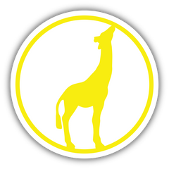 FREE Giant Giraffe Sticker