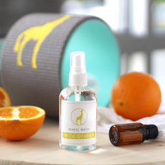 All Natural Wheel Wash + Yoga Mat Spray - Wild Orange